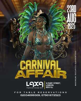 Laxa Lounge - Carnival Affair