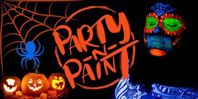 Party N Paint- Halloween Special (Sip & Paint Party) @ Sway Bar   
