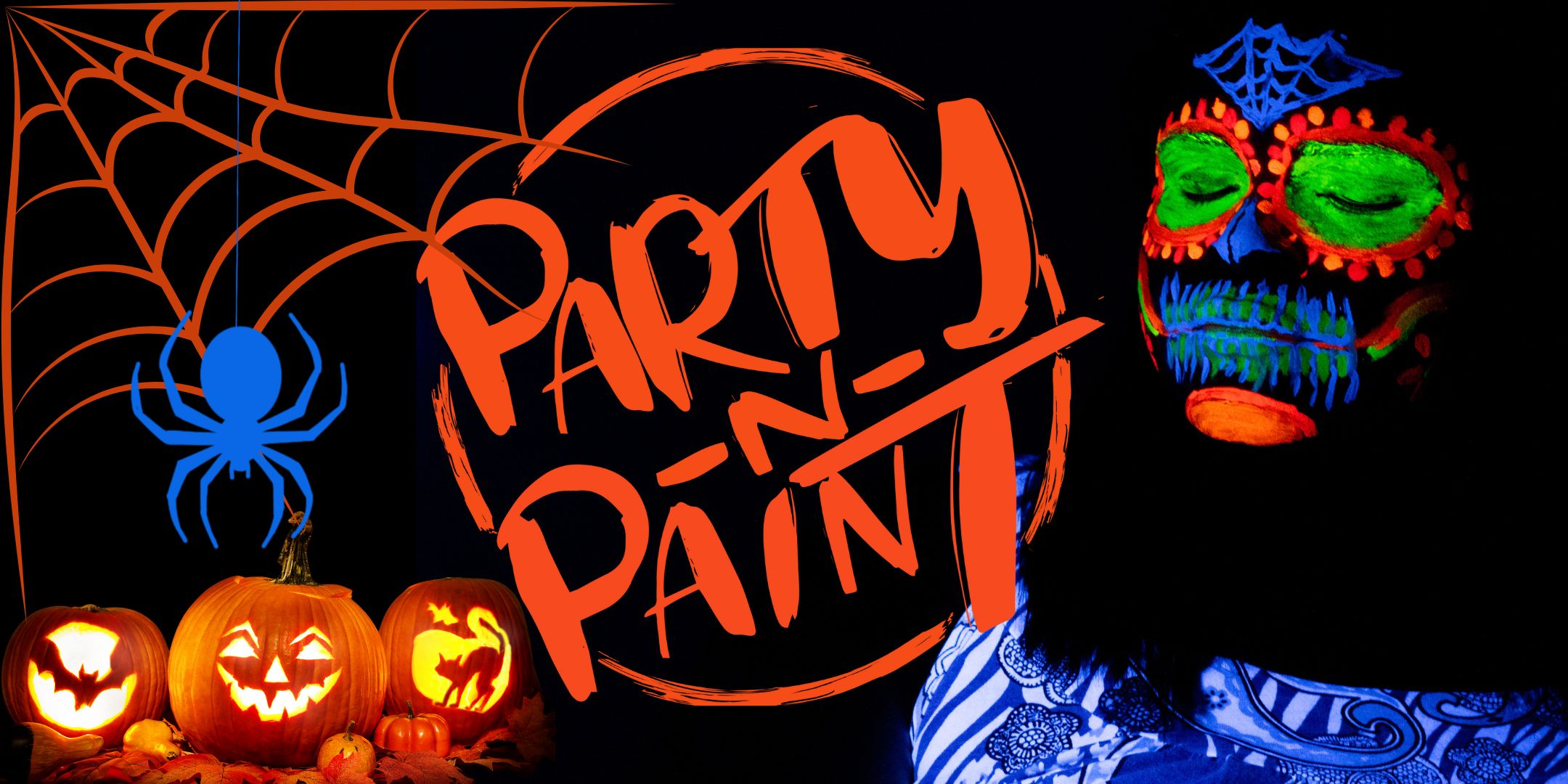 Party N Paint- Halloween Special (Sip & Paint Party) @ Sway Bar   