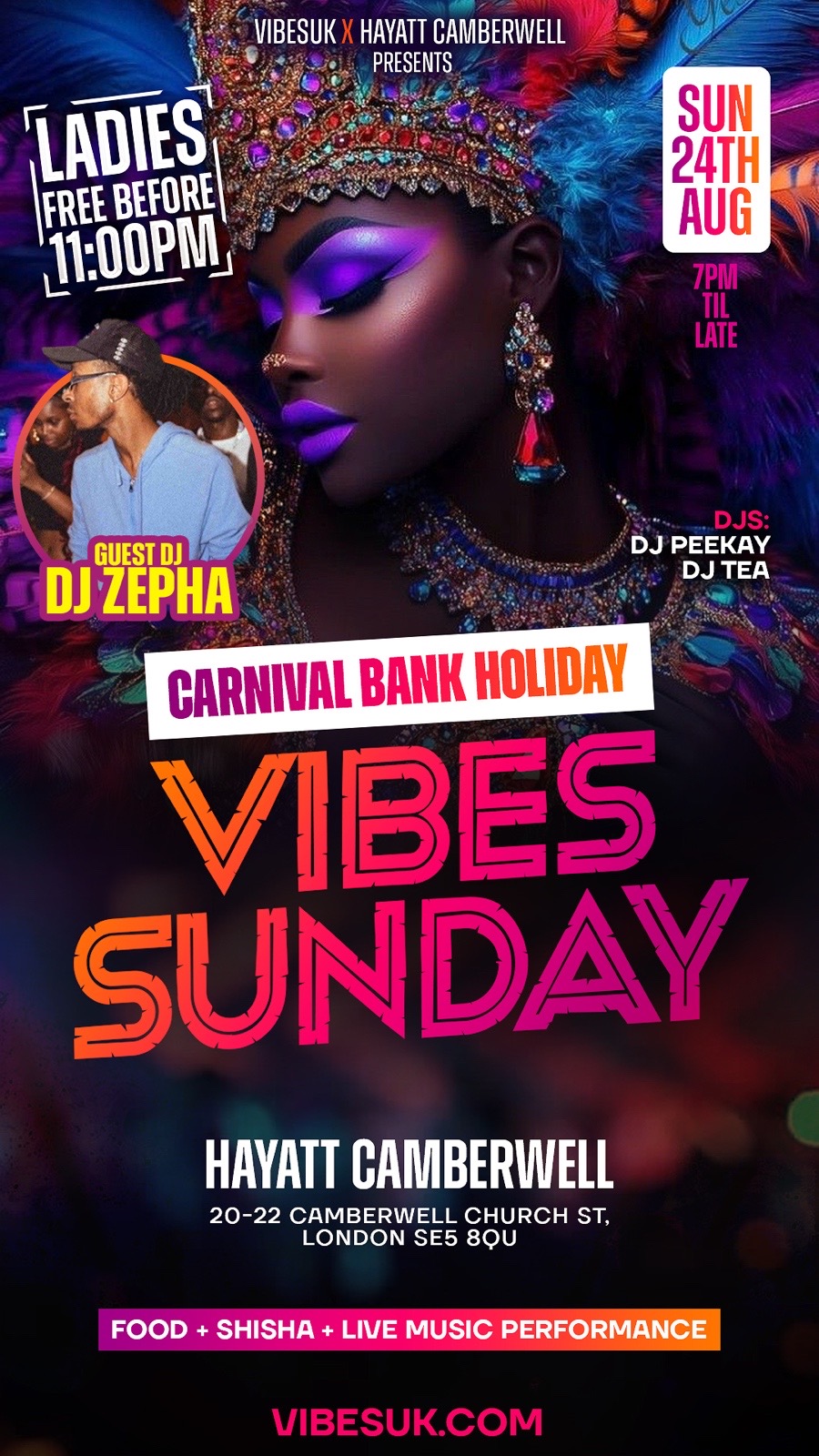 Vibes Sunday - CARNIVAL AFTER PARTY