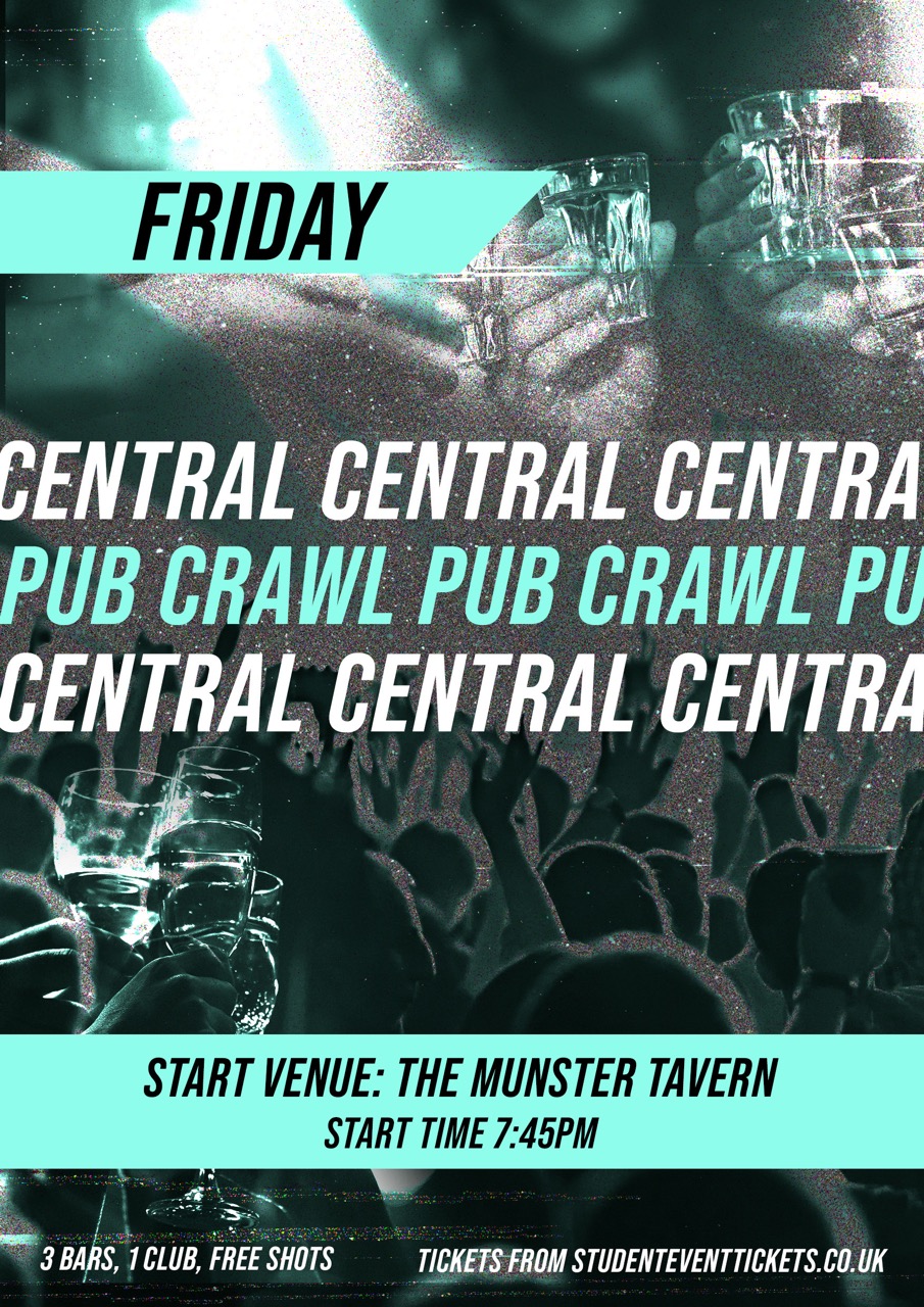CENTRAL LONDON PUB CRAWL FRIDAY 5TH SEPTEMBER