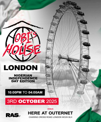 OBI'S HOUSE LONDON NIGERIAN INDEPENDENCE DAY EDITION