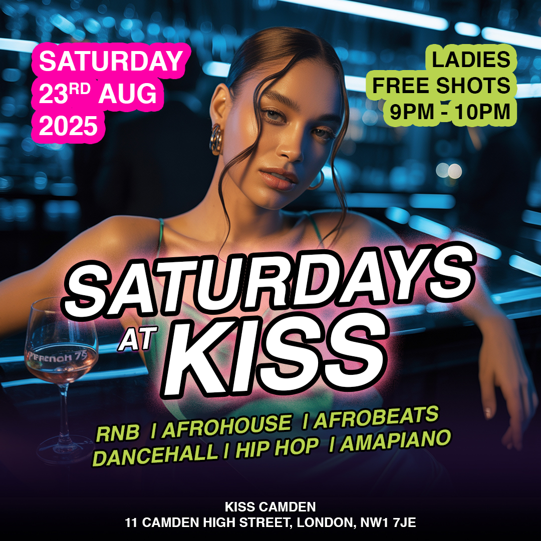 Saturdays at Kiss | Saturday 23rd August 2025