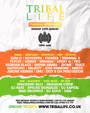 Tribal Life  - Carnival After Party