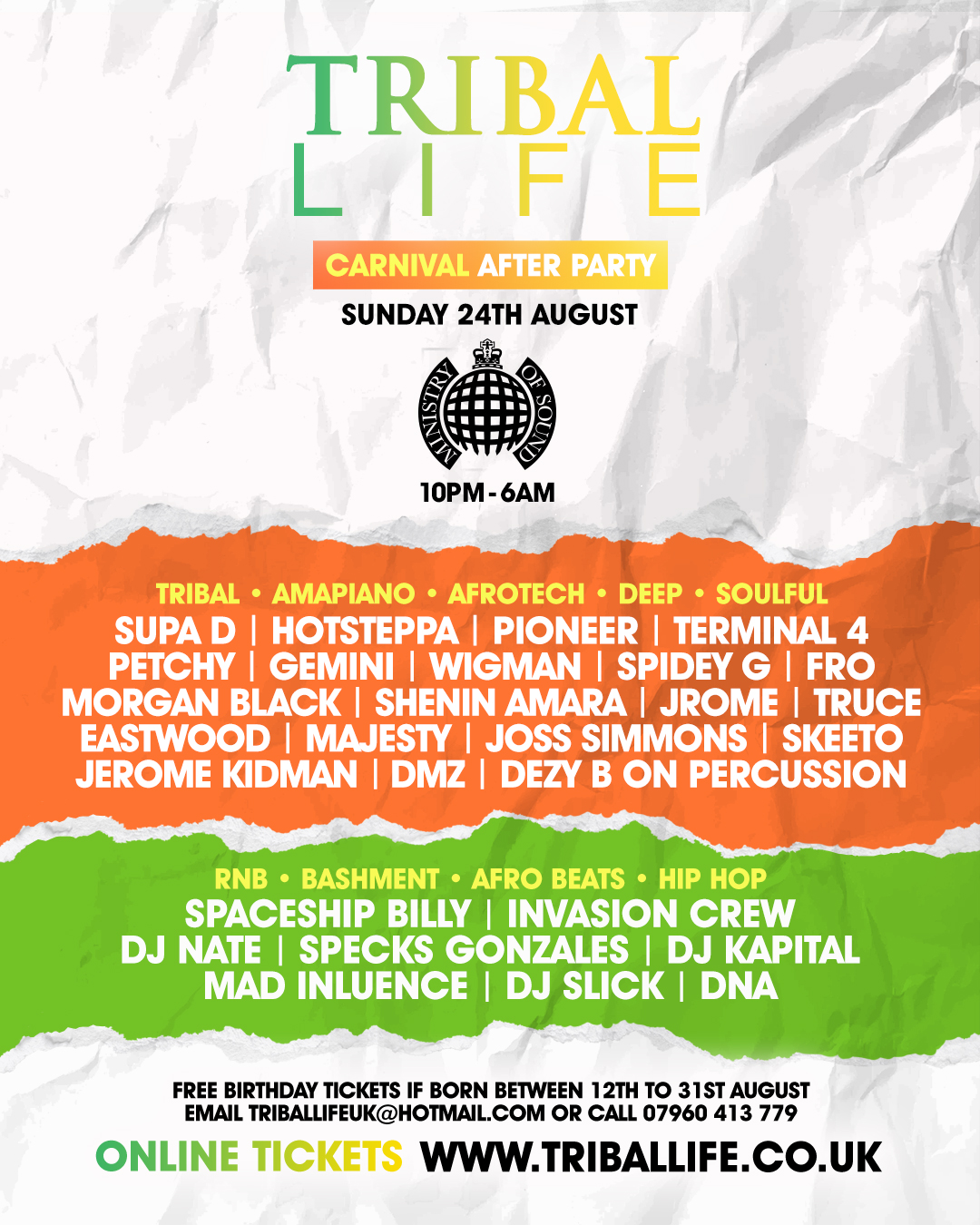 Tribal Life  - Carnival After Party