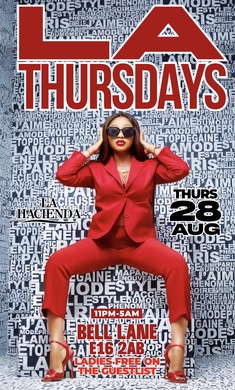 SHISHA AND VIBES THURSDAY AT  LA HACIENDA 21ST OF AUGUST  2