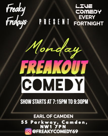 Freakout Monday's Comedy September 15th 
