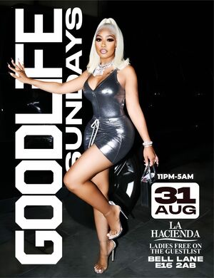 GOOD LIFE  SUNDAY AUG 31st @ LA HACIENDA               