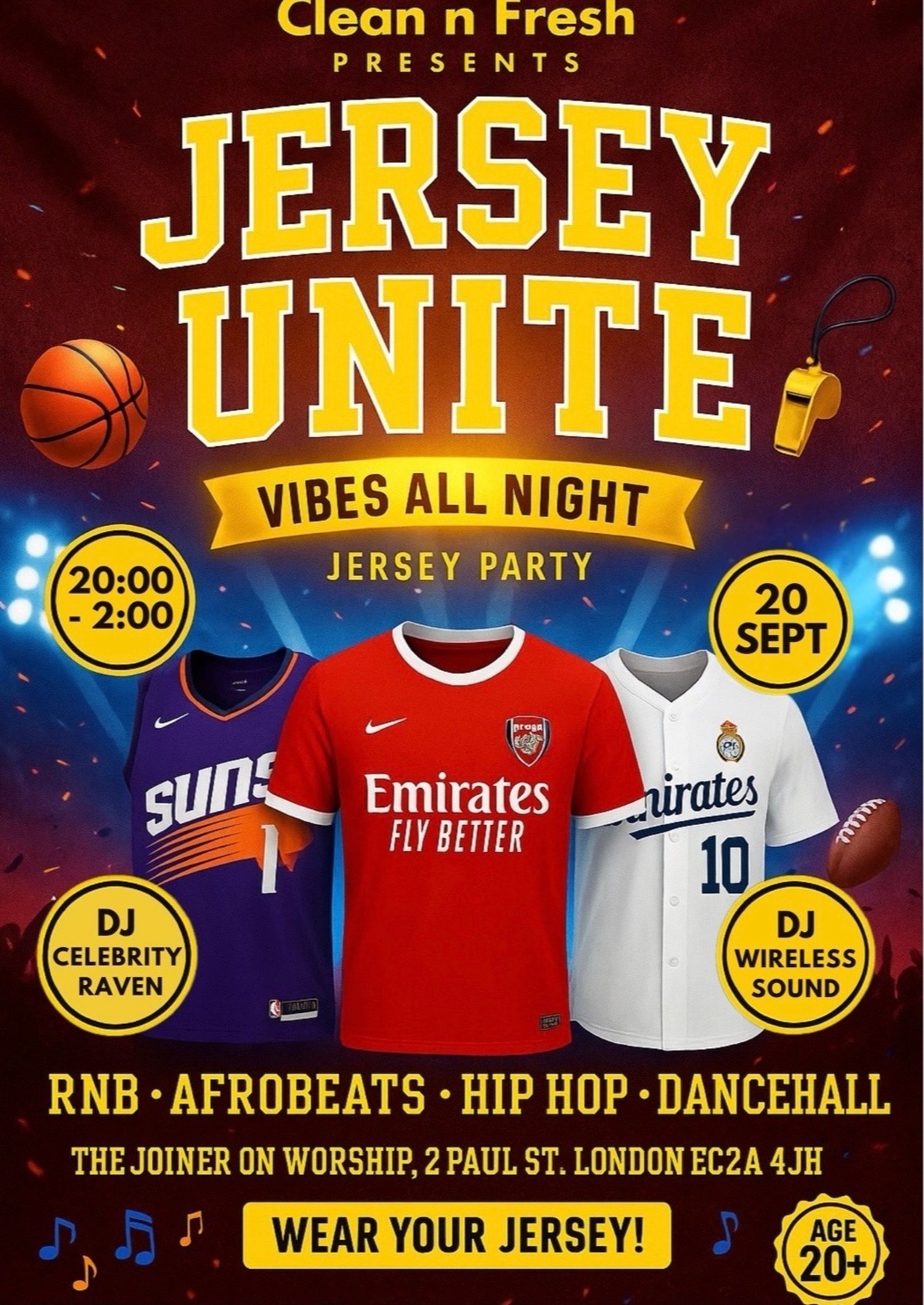 Clean N Fresh - Jersey Edition 