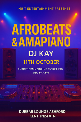 Afrobeat & Amapiano Night