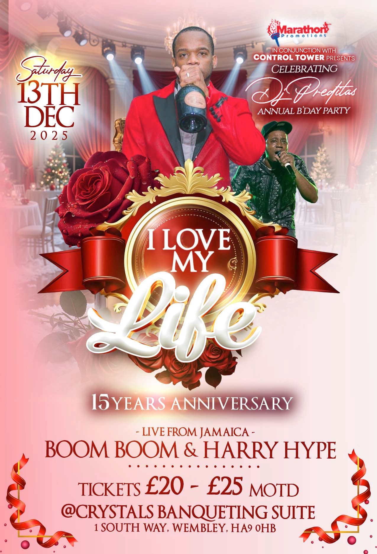 I LOVE MY LIFE 15th YEAR ANNIVERSARY 
