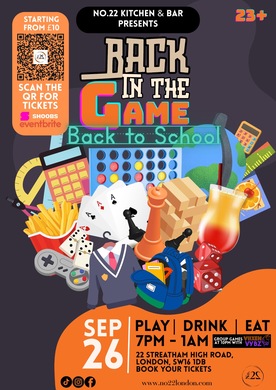 Back In The Game - Back To School