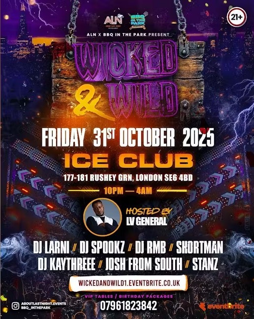 Wicked An Wild Halloween Biggest Party