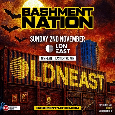 BASHMENT NATION - London’s Biggest Halloween Day Festival