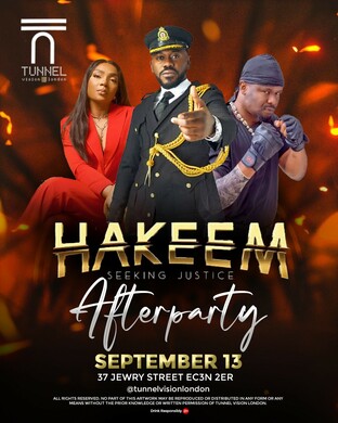 Hakeem seeking justice movie premiere  after party  