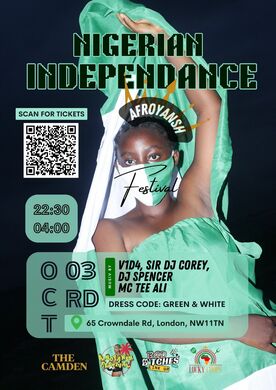 Nigeria 🇳🇬 independence ‘AfroYansh’ Party 