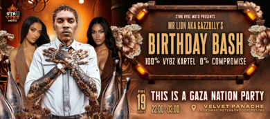 🎉 Mr Lion aka Gazzully’s Birthday Bash 🎉 - It’s A Gaza Party