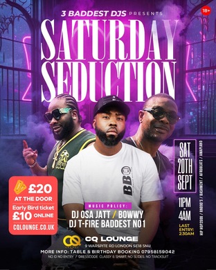  SATURDAY NIGHT SEDUCTION 