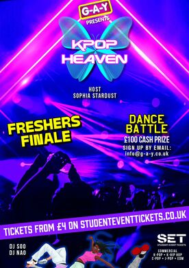 HEAVEN FRESHERS FINALE SUNDAY 5TH OCTOBER