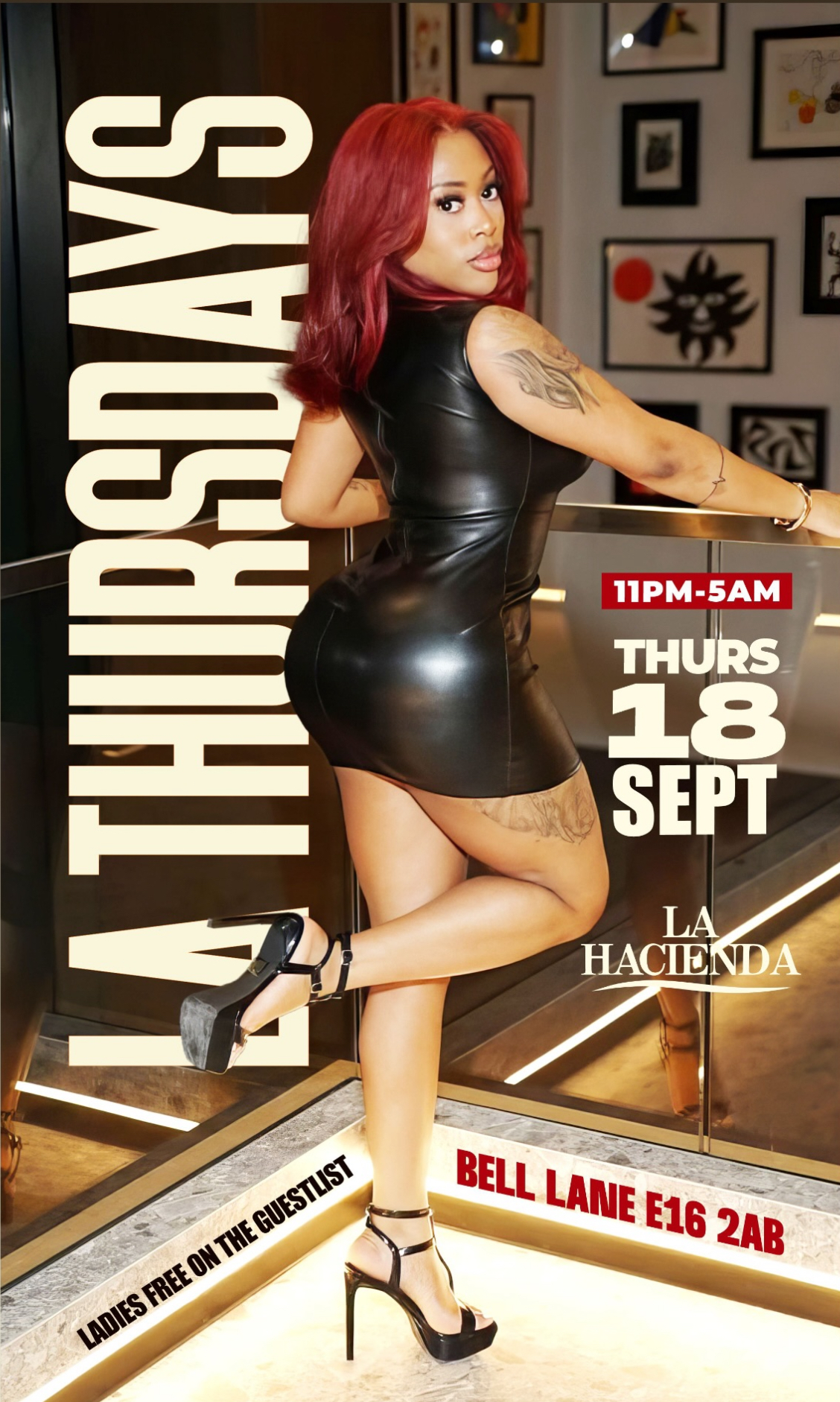 SHISHA & VIBES THURSDAY AT  LA HACIENDA 18TH OF SEPTEMBER 