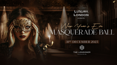 New Year's Eve Masquerade Gala Party 2025 at The Londoner Hotel
