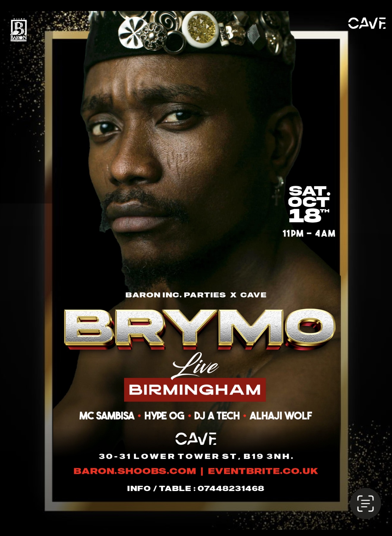 Brymo Live Birmingham