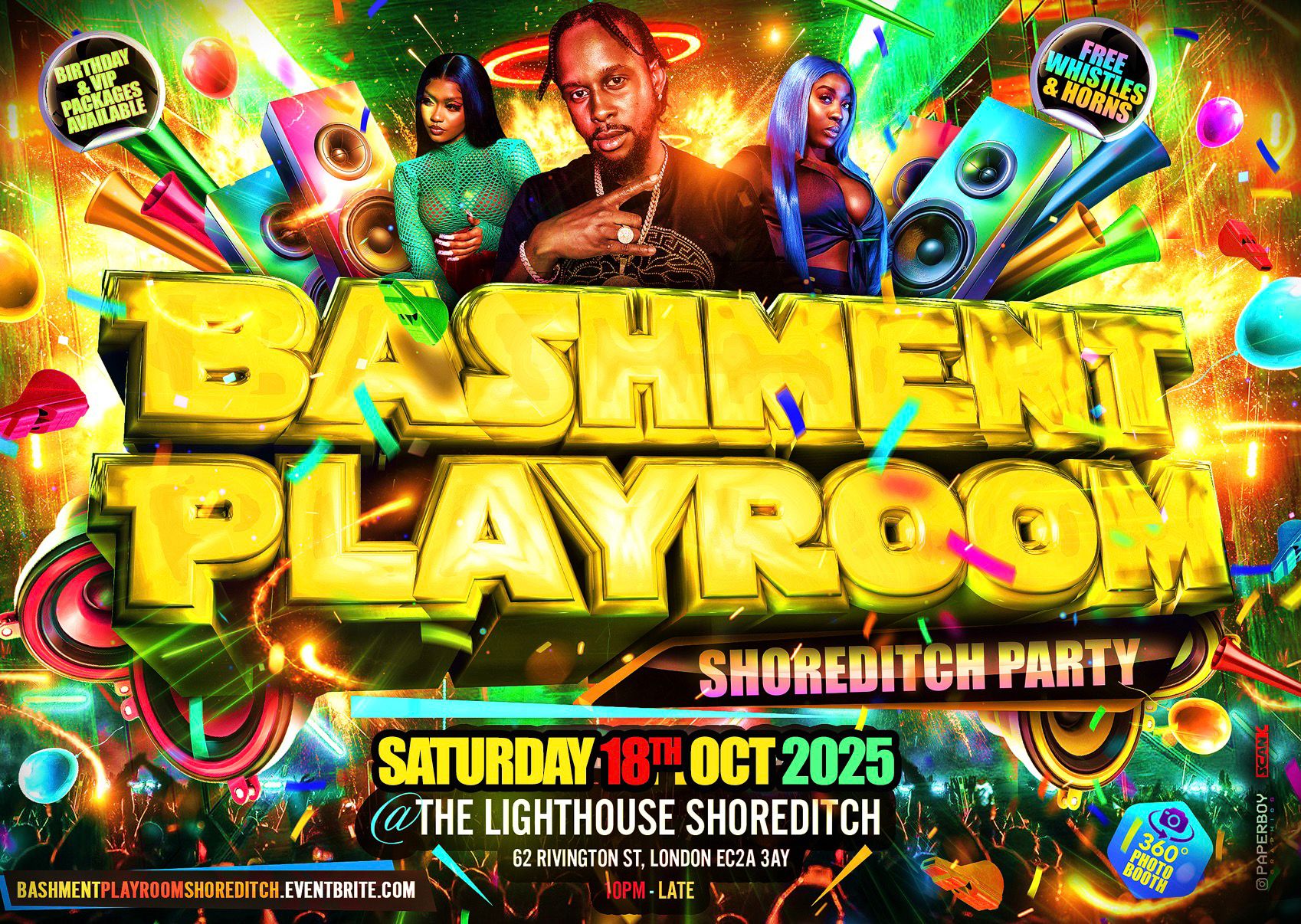 Bashment Playroom - Shoreditch Party