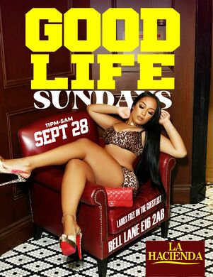 GOOD LIFE  SUNDAY SEP 28th @ LA HACIENDA                 