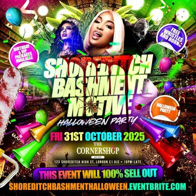 Shoreditch Bashment Party - Halloween Edition