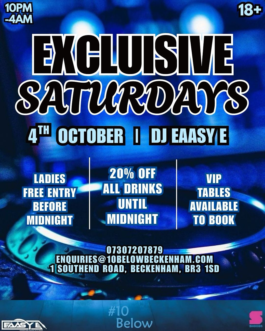 EXCLUSIVE SATURDAYS