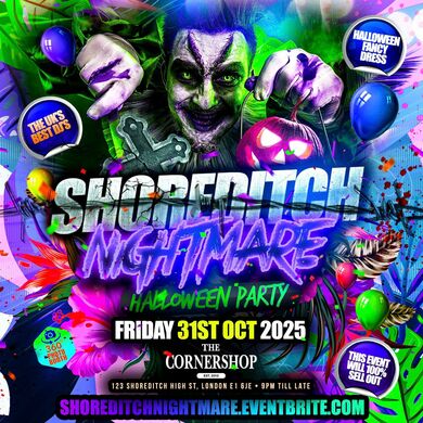 Shoreditch Nightmare - Halloween Party