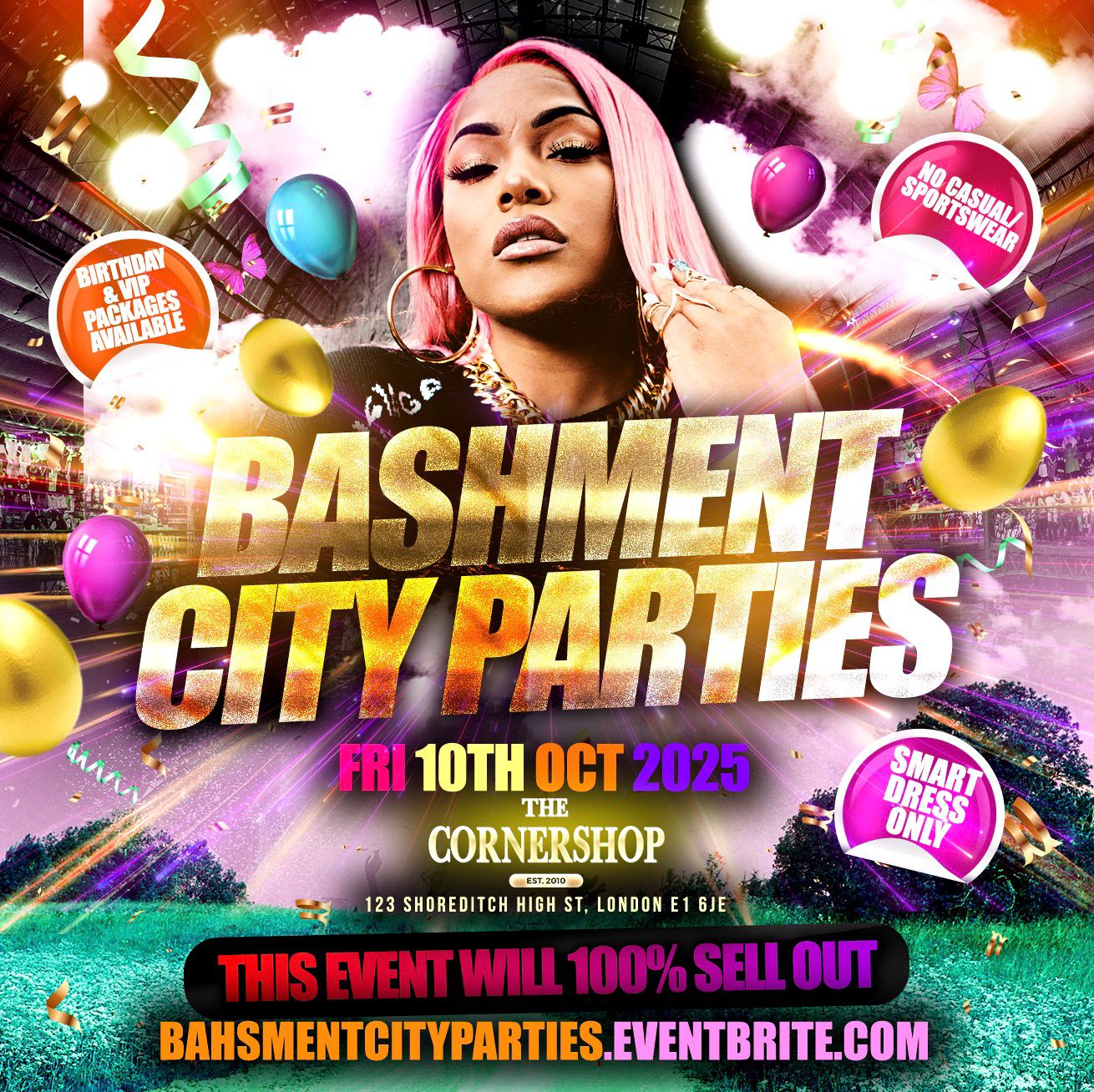 Bashment City Parties
