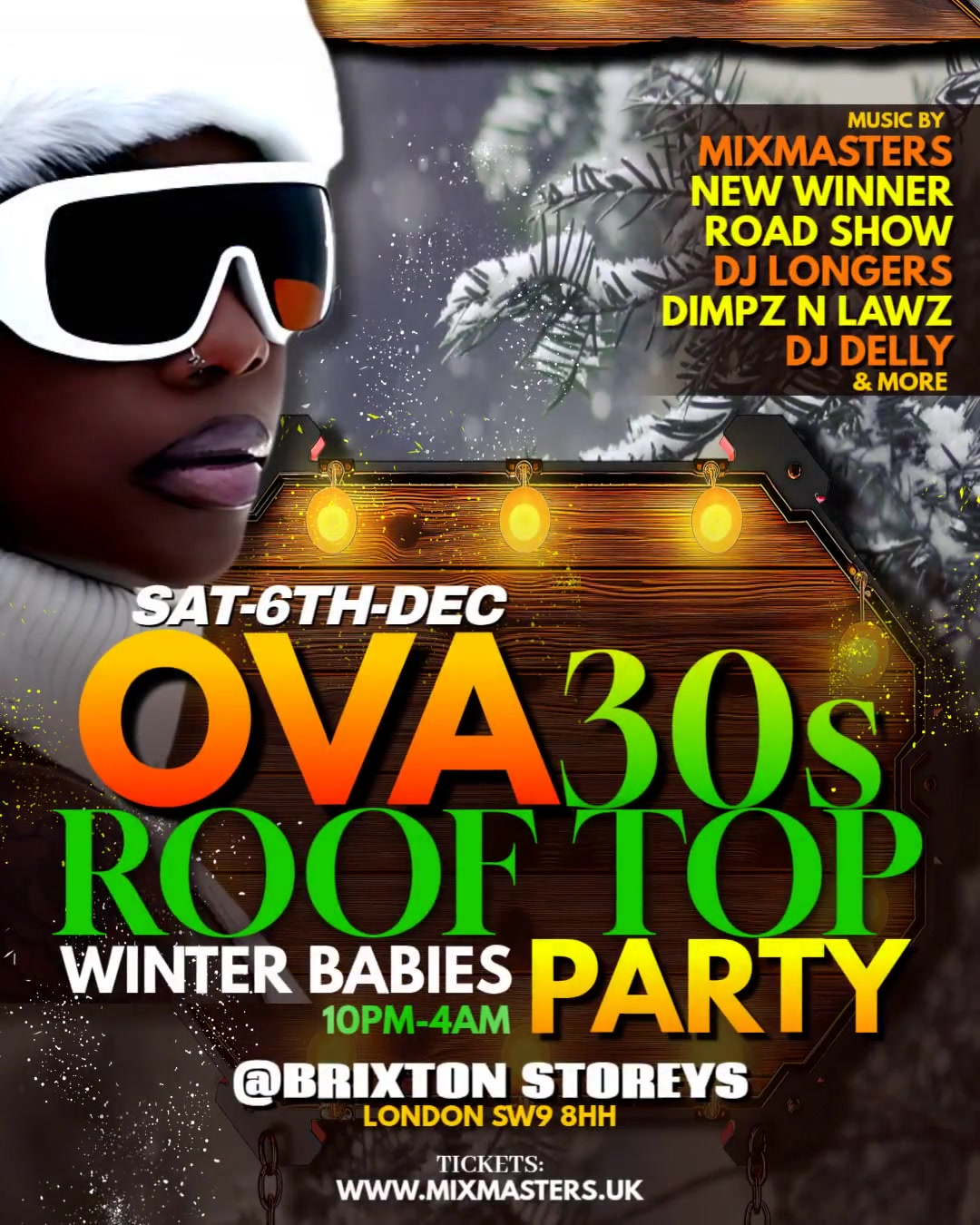 OVA 30s ROOFTOP WINTER BABIES PARTY