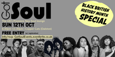 Got Soul Sundays - Neo Soul lounge (Black British Soul Special)