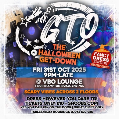 GTO presents The Halloween Get-Down 
