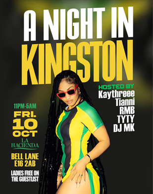 A NIGHT IN KINGSTON (THIS FRIDAY) 
