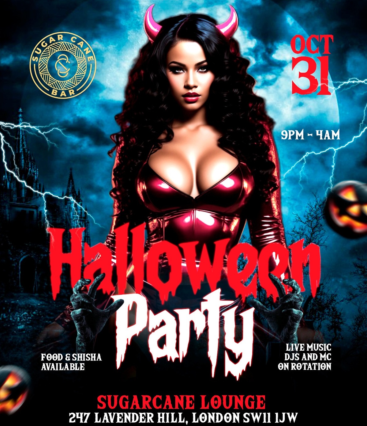 London Invasion Halloween Party