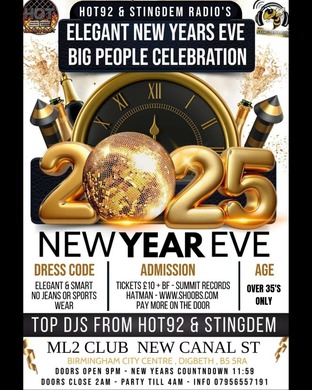 HOT 92 & STINGDEM NEW YEARS EVE BALL