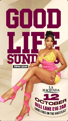 GOOD LIFE SUNDAY  AT  LA HACIENDA 12TH OF OCTOBER