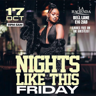 NIGHTS LIKE THIS (THIS FRIDAY)  