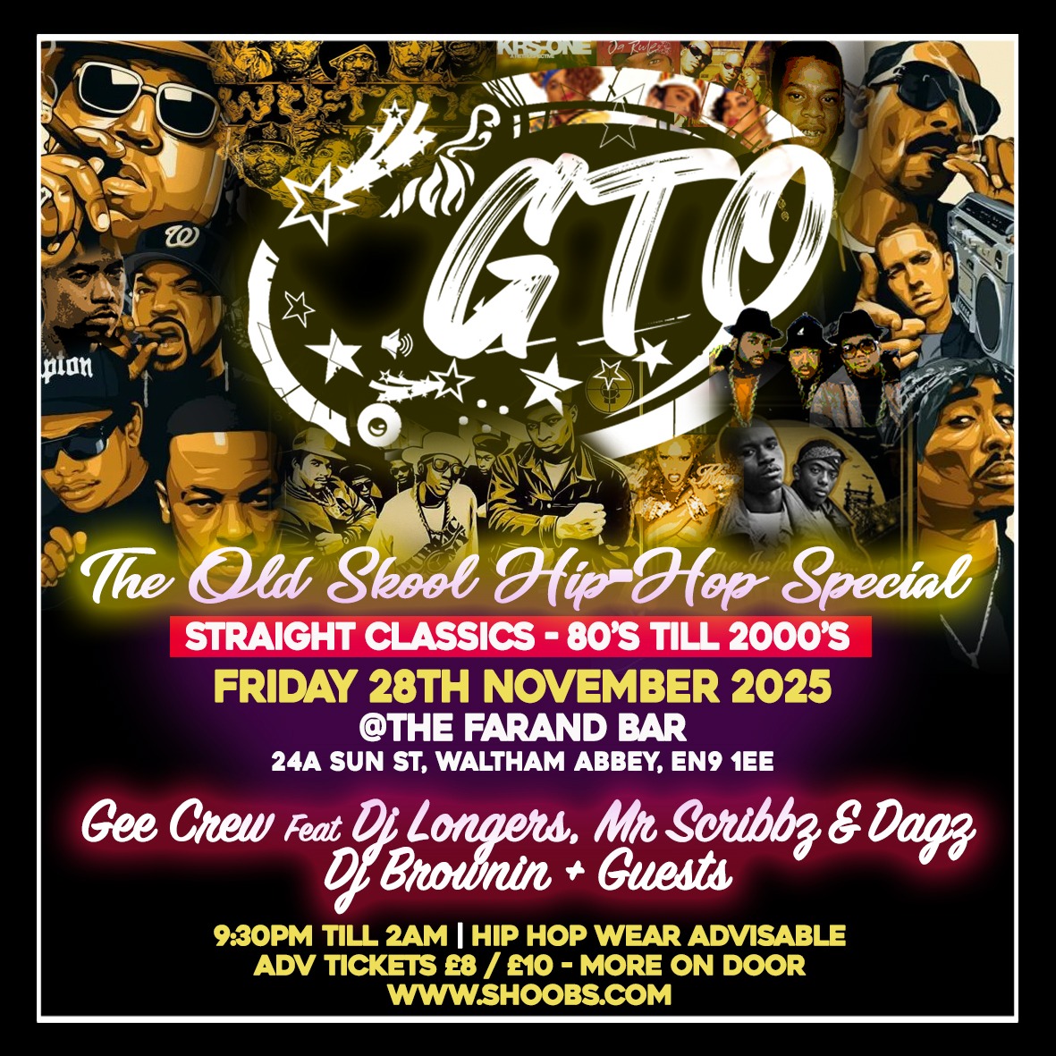 GTO - OLD SKOOL HIP HOP SPECIAL