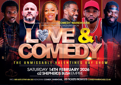 Love & Comedy | Comedy WareHouse Valentines Day Special
