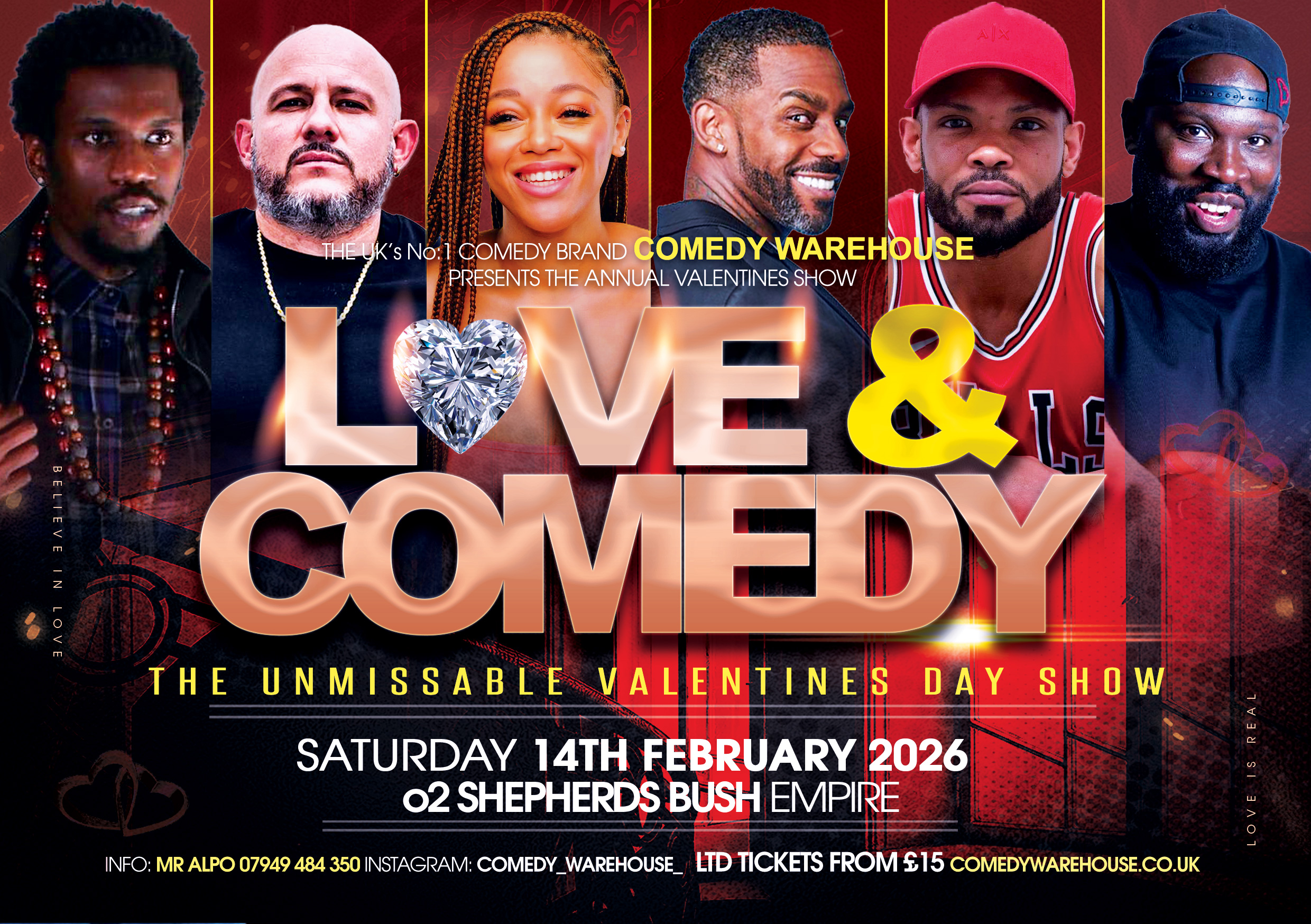 Love & Comedy | Comedy WareHouse Valentines Day Special