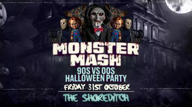 The Monster Mash: The 90's vs 00's Halloween Party at The Shoreditch