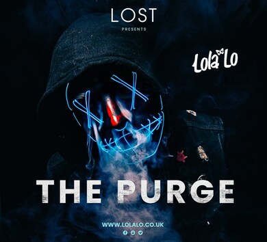 THE PURGE: Halloween @ LOLA LO'S READING - SATURDAY 1ST NOVEMBER