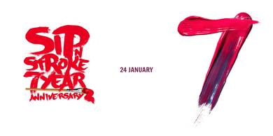 Sip 'N Stroke 7th ANNIVERSARY | 8pm - 11pm | Sip and Paint Party 
