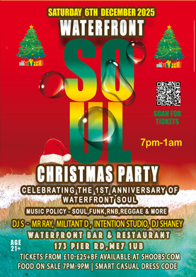 Waterfront Soul Christmas Party