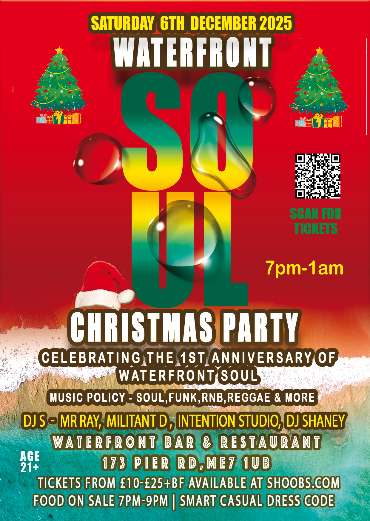 Waterfront Soul Christmas Party