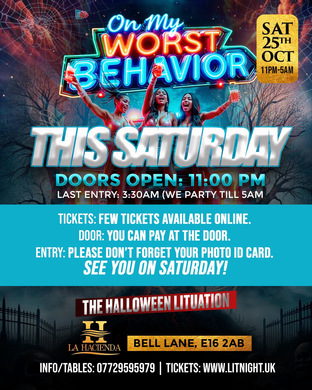 ON MY WORST BEHAVIOR HALLOWEEN SPECIAL!!!