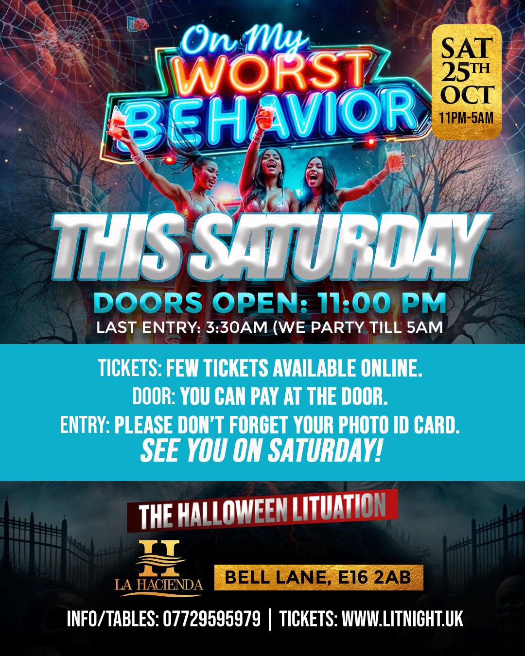 ON MY WORST BEHAVIOR HALLOWEEN SPECIAL!!!